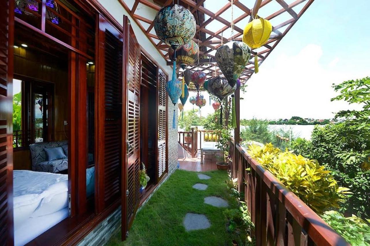 Khamy Riverside Villa Hoi An Bagian luar foto